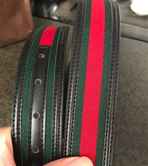 gucci belt mens green and red|Gucci straps green and red.